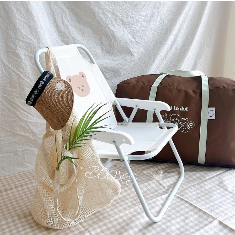 Teddy Bear Pattern Kids Lounge - Kids Outdoor Lounge Chair With Umbrella ulasan dan harga