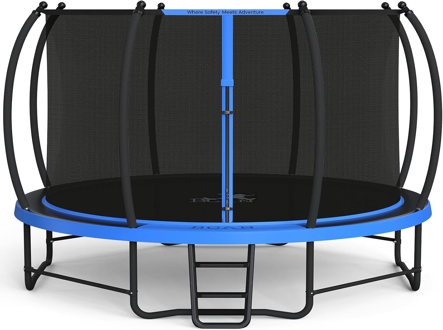 14FT Blue Recreational Trampol - Kids Outdoor Ladder ulasan dan harga