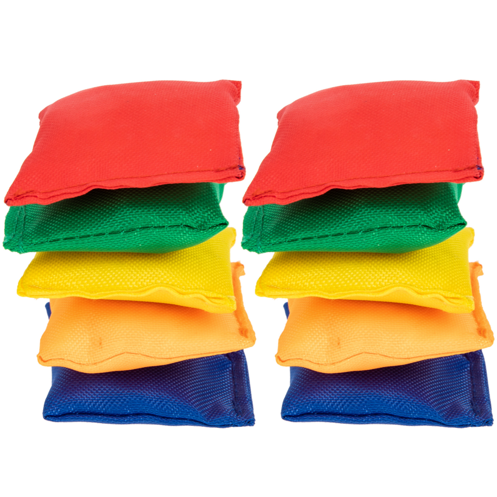 10 Pcs Mini Bean Bags Colorful - Kids Outdoor Bean Bag ulasan dan harga