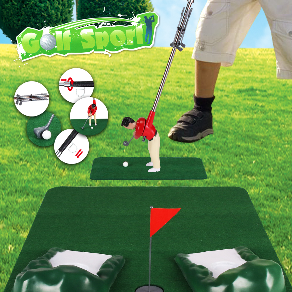 Children's Golf Club Mini Doll - Kids Outdoor Yard Games ulasan dan harga