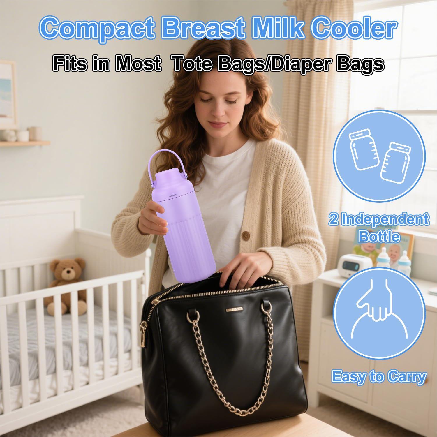 Portable Breast Milk Cooler fo - Outdoor Kid Friendly ulasan dan harga