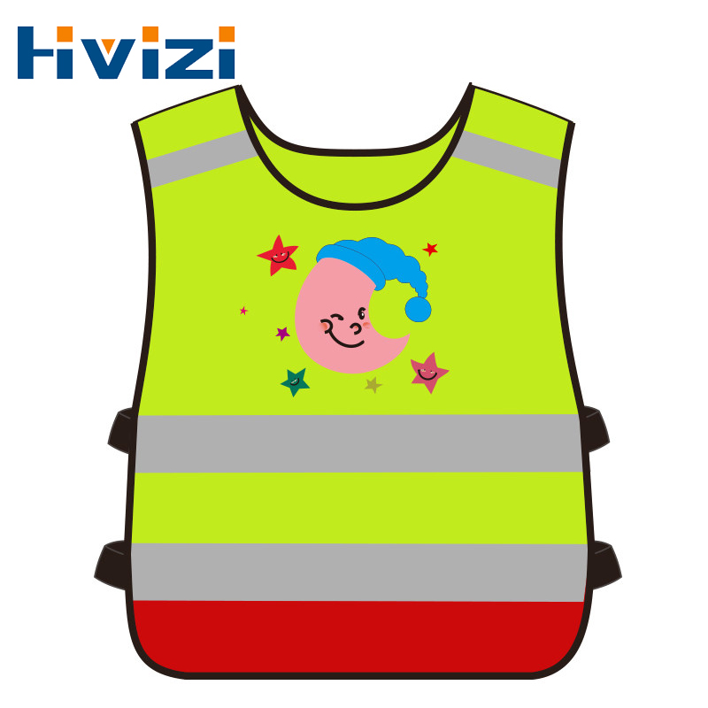 Kids School Vest Yellow Fluore - Kids Outdoor Vest ulasan dan harga