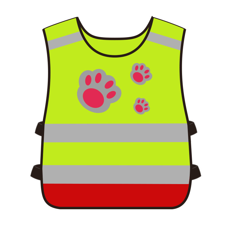Kids School Vest Yellow Fluore - Kids Outdoor Vest ulasan dan harga