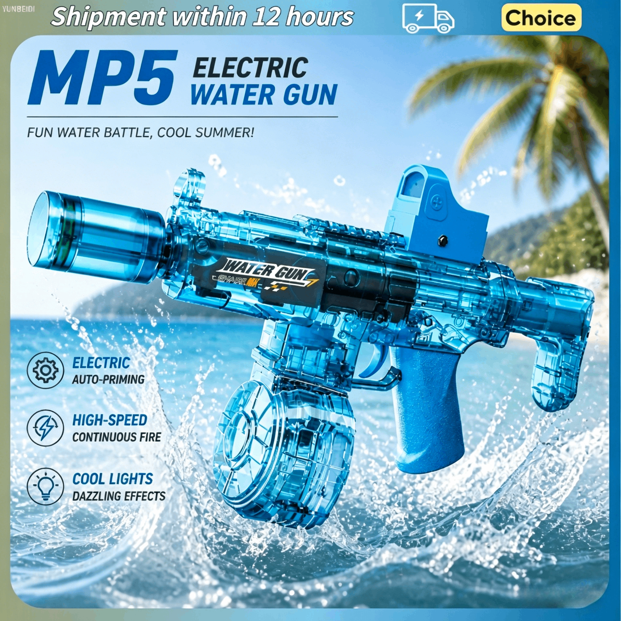 Electric Water Gun Simulation  - Kids Outdoor Yard Games ulasan dan harga